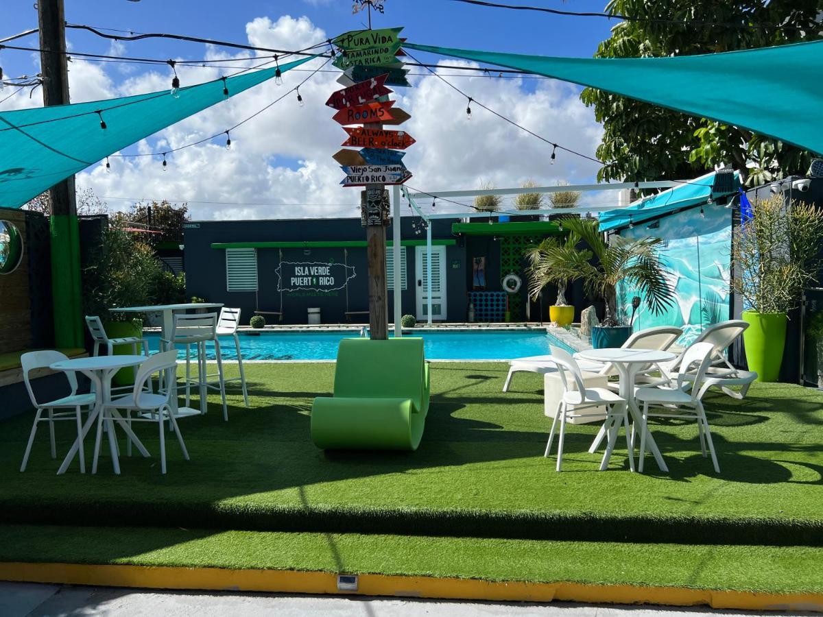 Nomada Beach Hostel- Isla Verde San Juan Eksteriør bilde